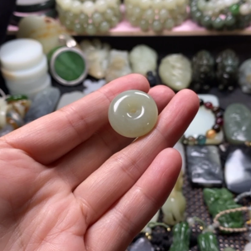 【闪购商品】未镶嵌手链和田玉（糖玉）