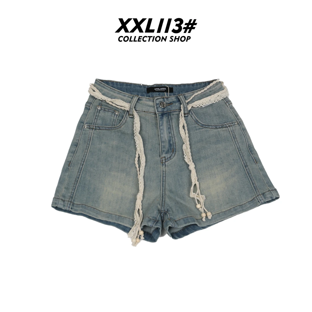 113* CENTRALIZED SHOP夏季短裤辣妹凉感显瘦短裤X5F12D5973