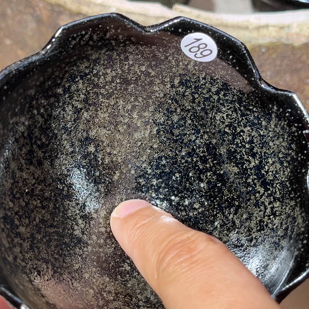 茶盏义兴龙窑坚持真柴烧微瑕