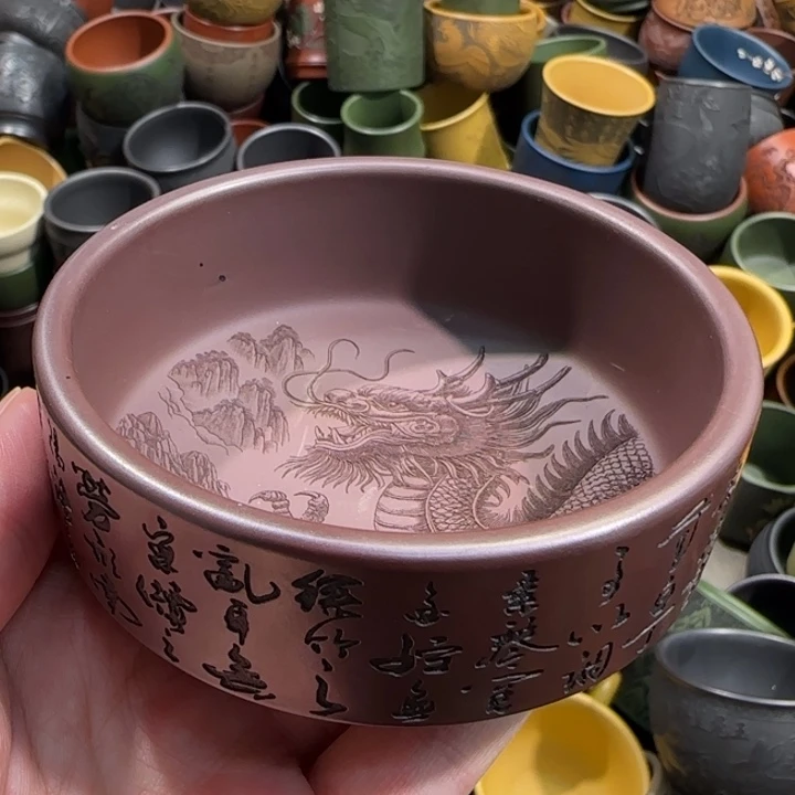 茶杯紫砂全手工紫砂