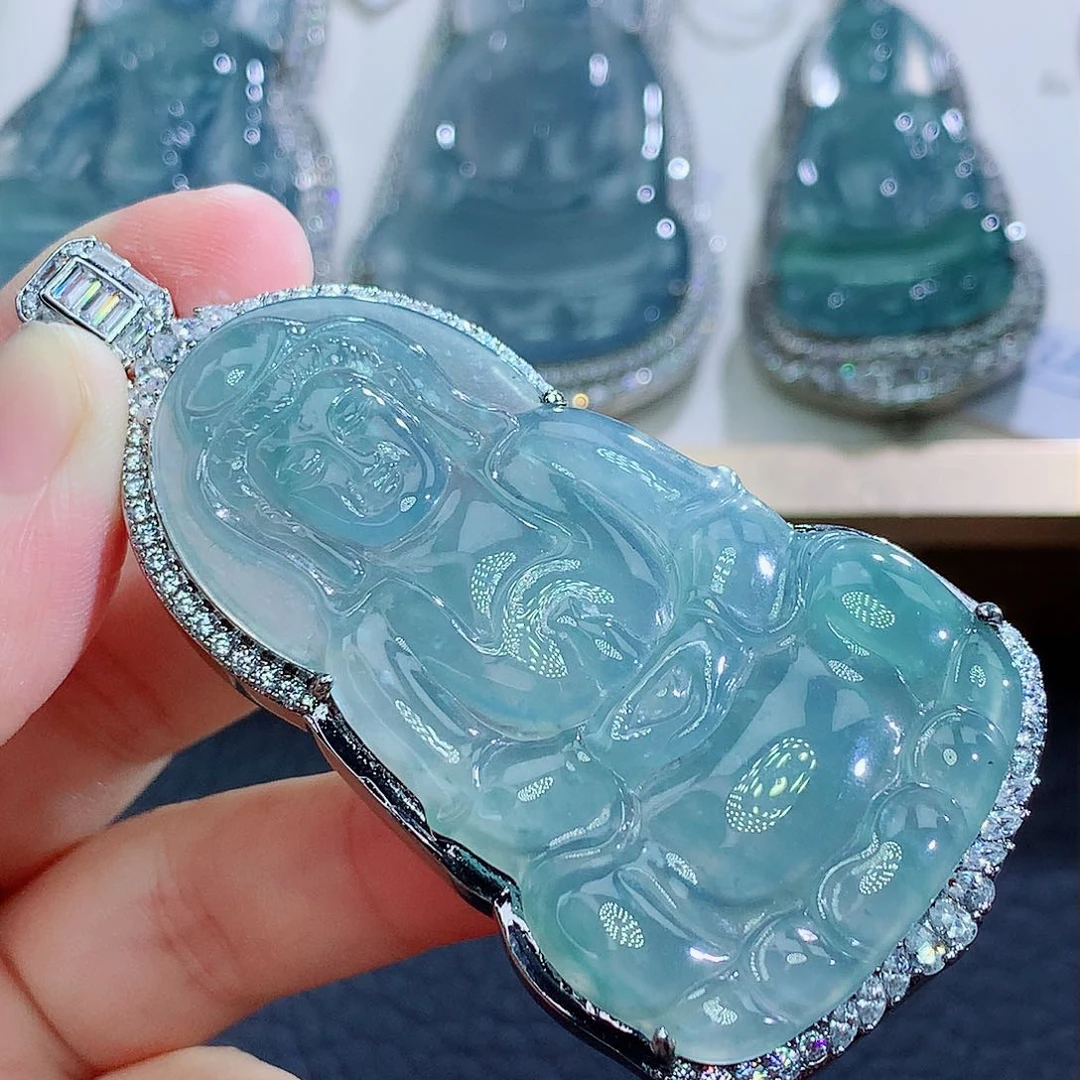 未镶嵌挂件翡翠翡翠