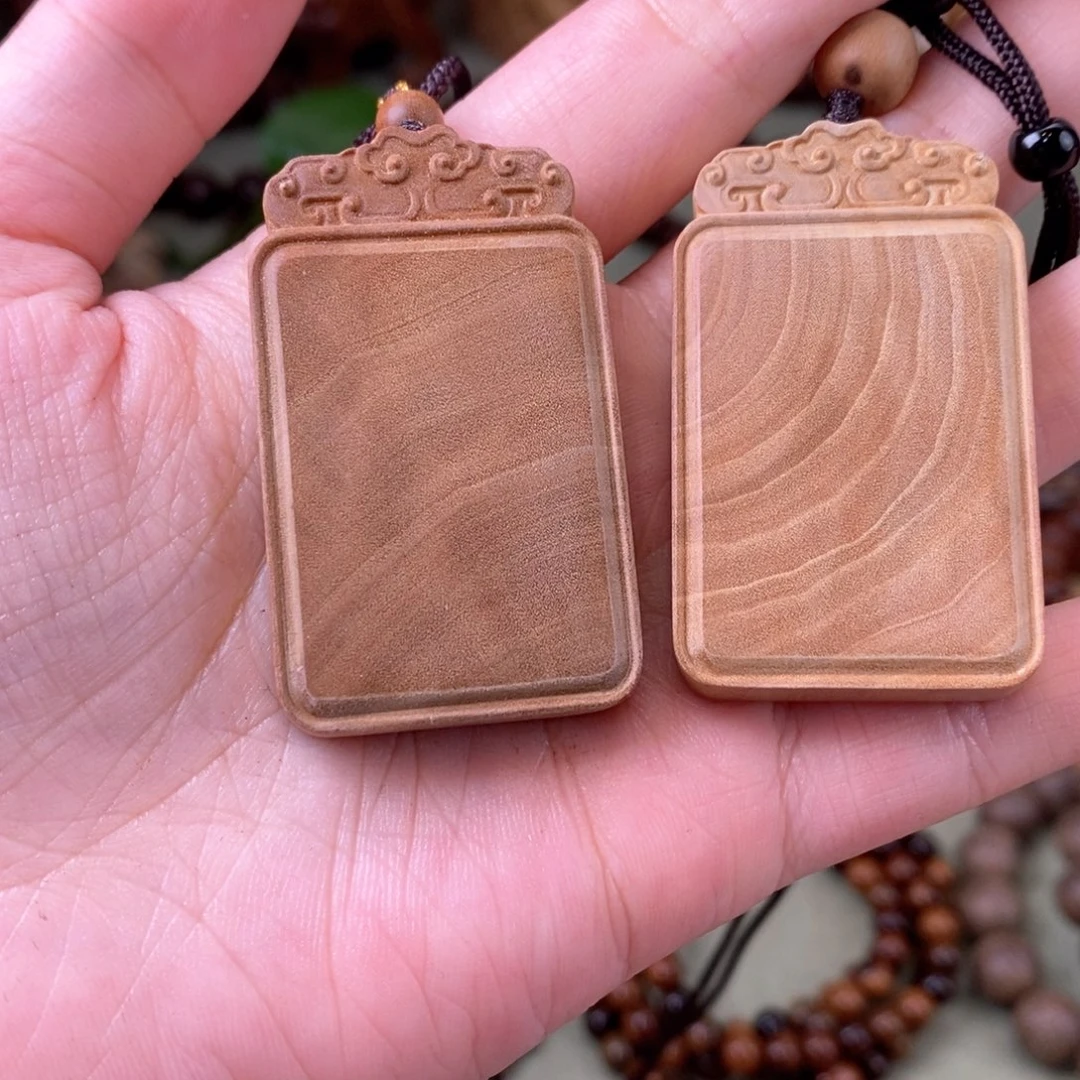 檀香木手串/手链351无事牌虫漏