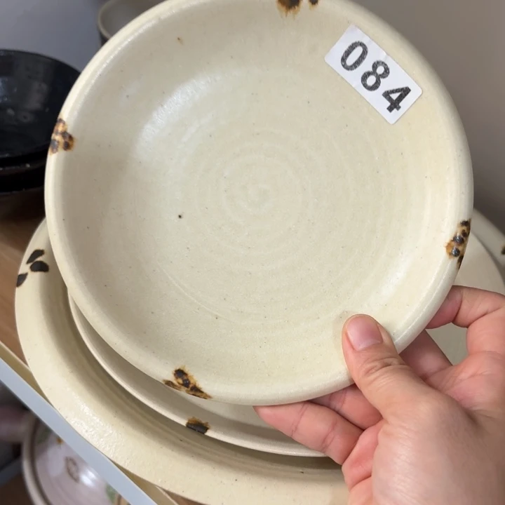 陶阿沐手作锈花小碟