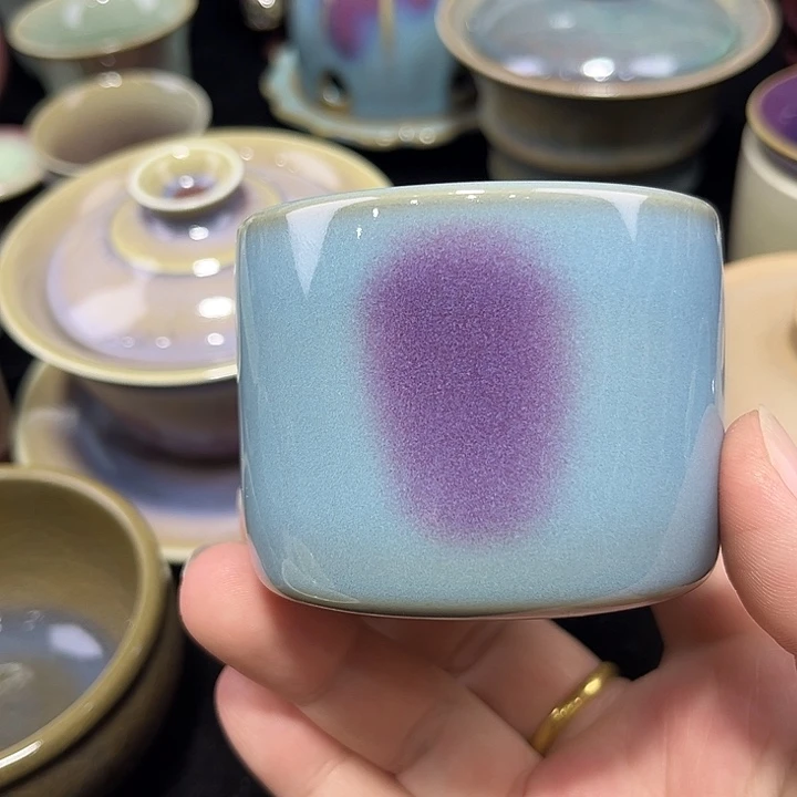 陶摆件钧窑茶器钧窑茶器