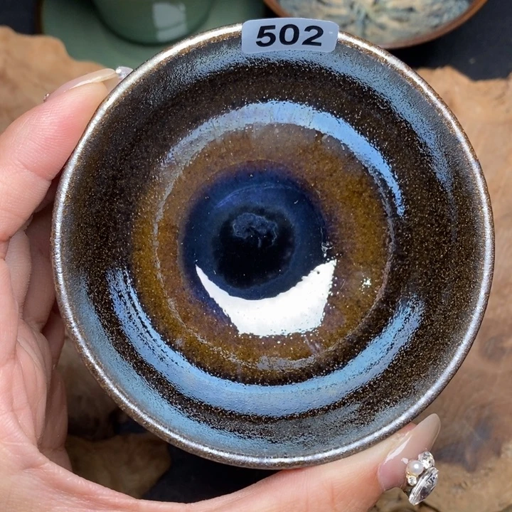 茶盏建窑建盏主人杯502