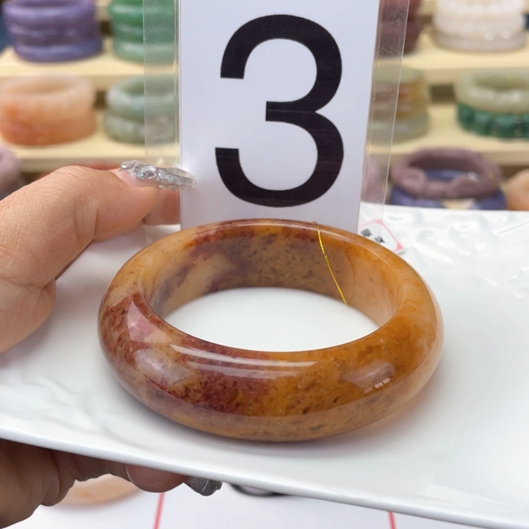 石英质玉未镶嵌手镯