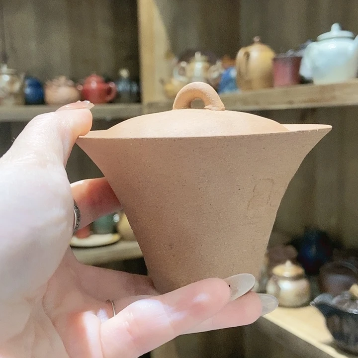 柴烧老岩泥高端茶器