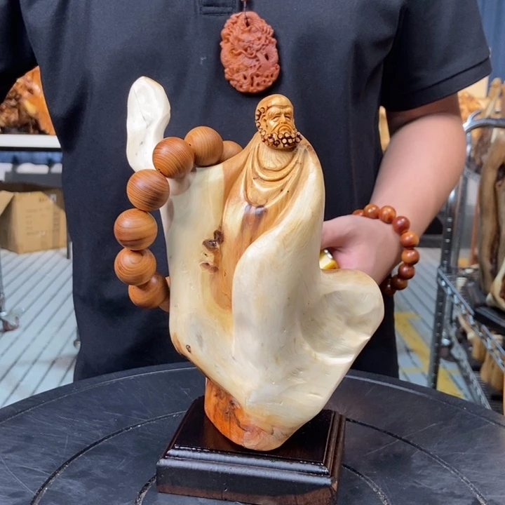 柏木（崖柏）随型摆件