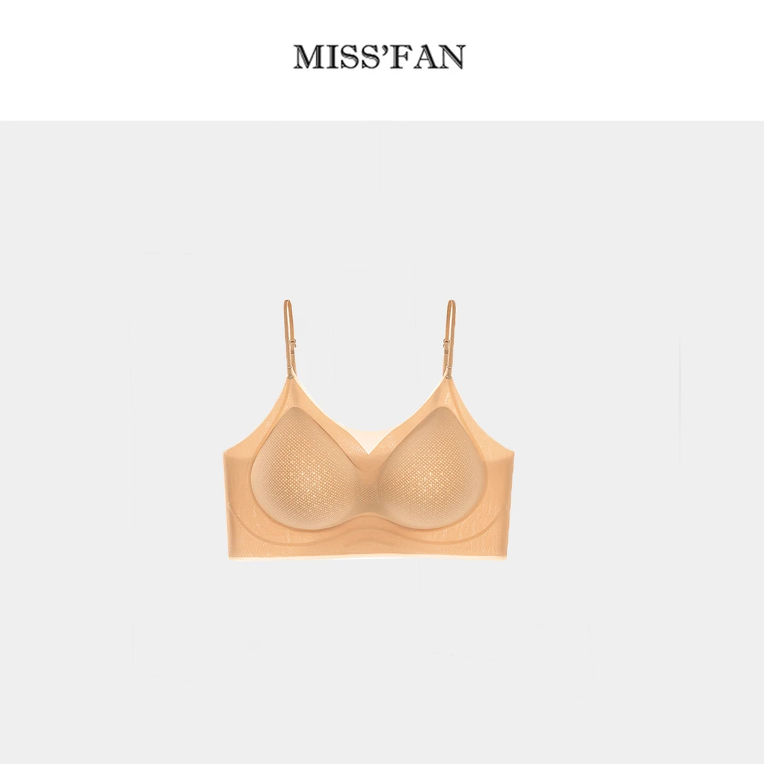 【裸感*软支撑】 零束缚感 夏季超薄无痕全杯固定透气杯垫香氛美背