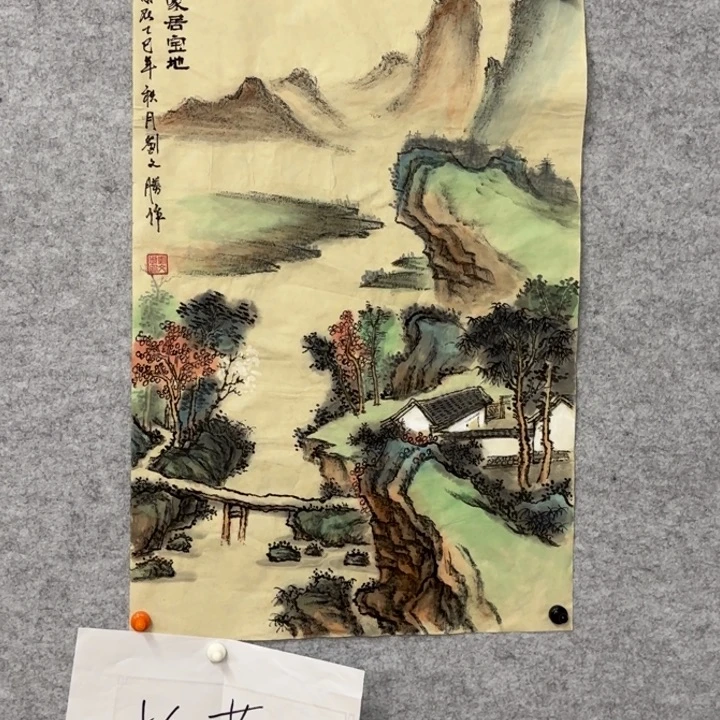 国画花鸟等图案和造型各有