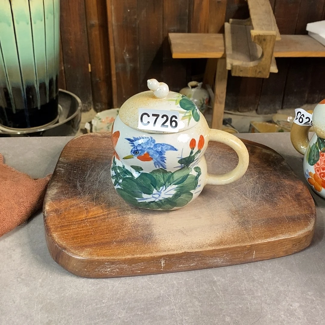 瓷片726，手工制作的