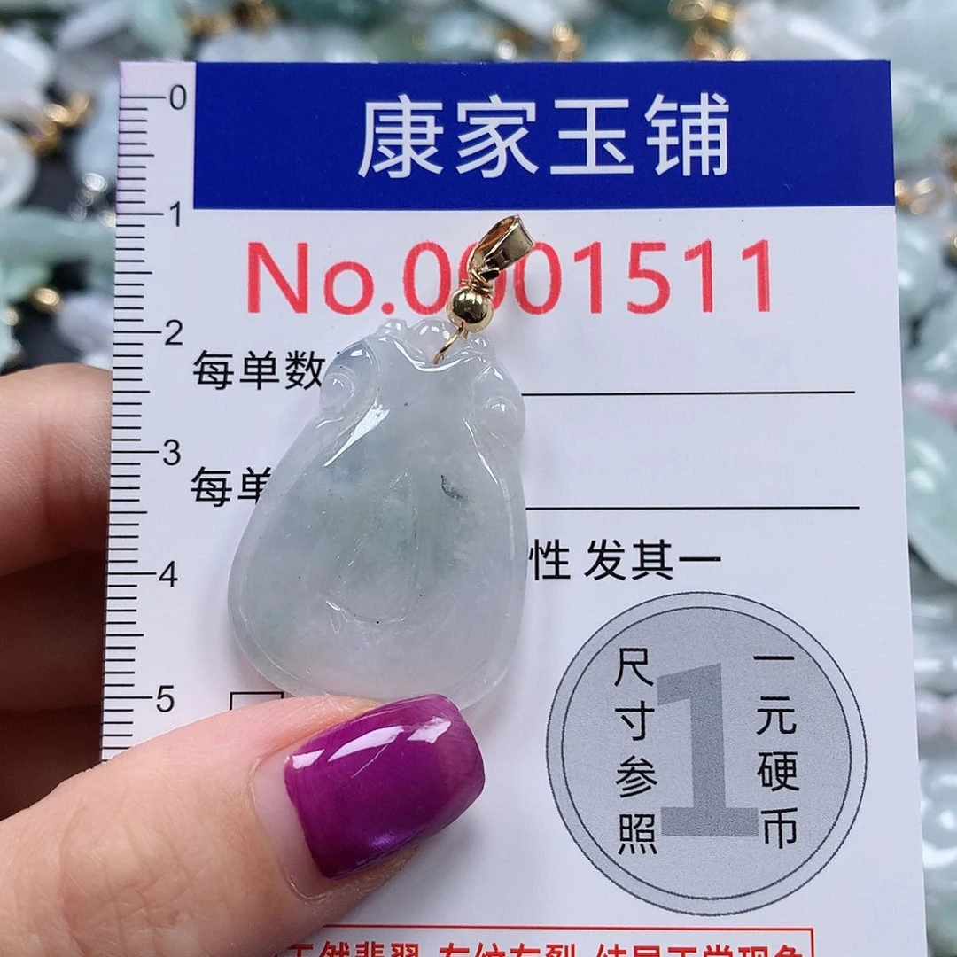 颈饰未镶嵌翡翠