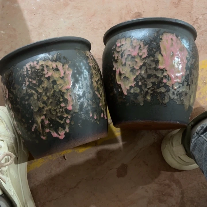 花盆紫砂口径20高度20两只正品