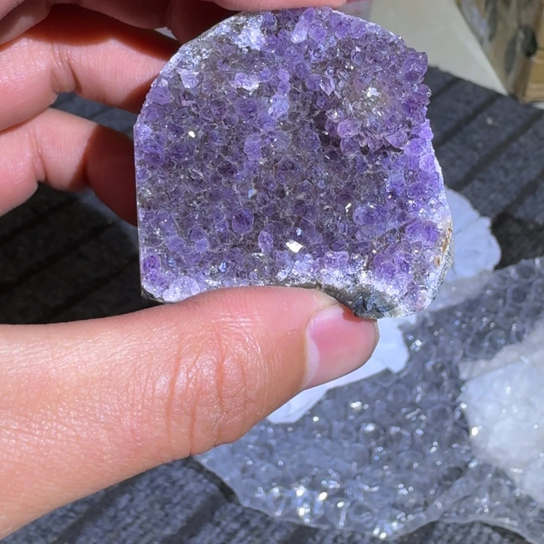 紫晶银S925镶嵌大型摆件（非配饰）