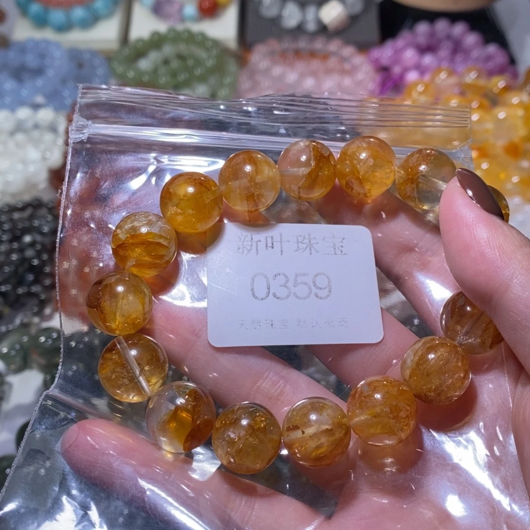 水晶手链未镶嵌胶花