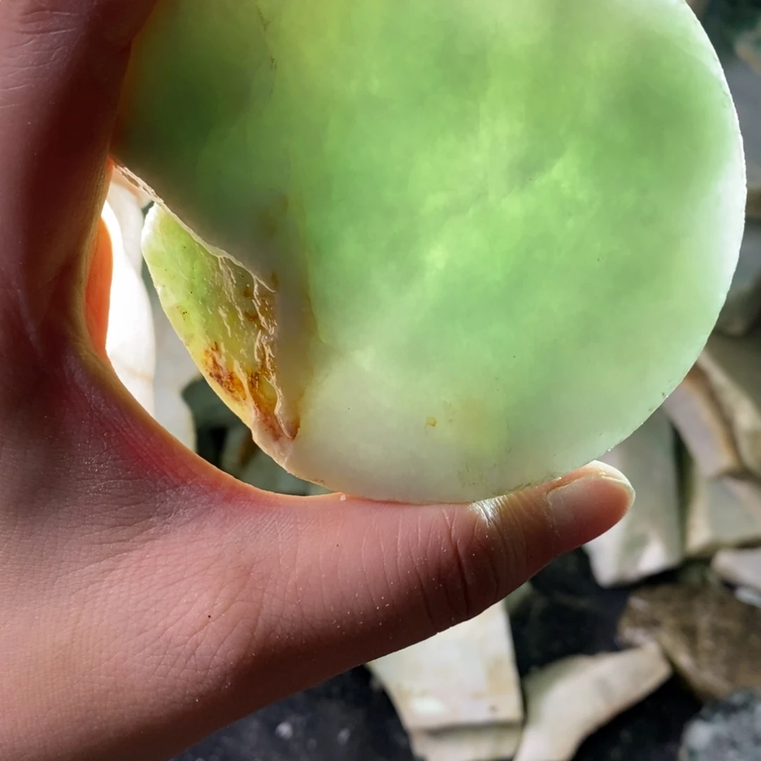 颈饰未镶嵌翡翠天然翡翠