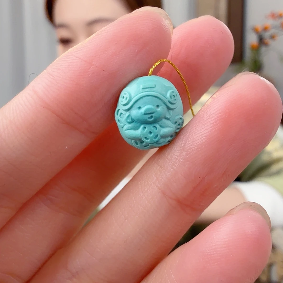 绿松石未镶嵌珠宝半成品