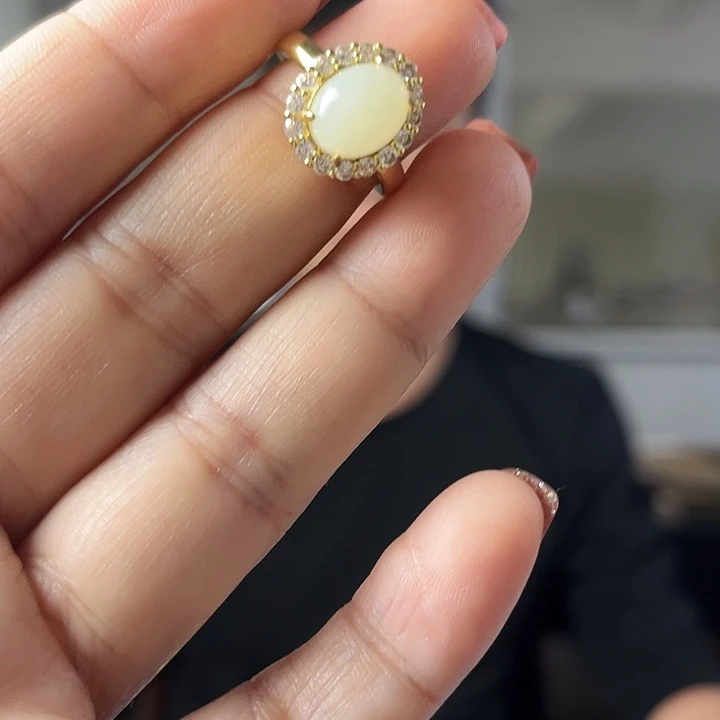 合金戒指和田玉2