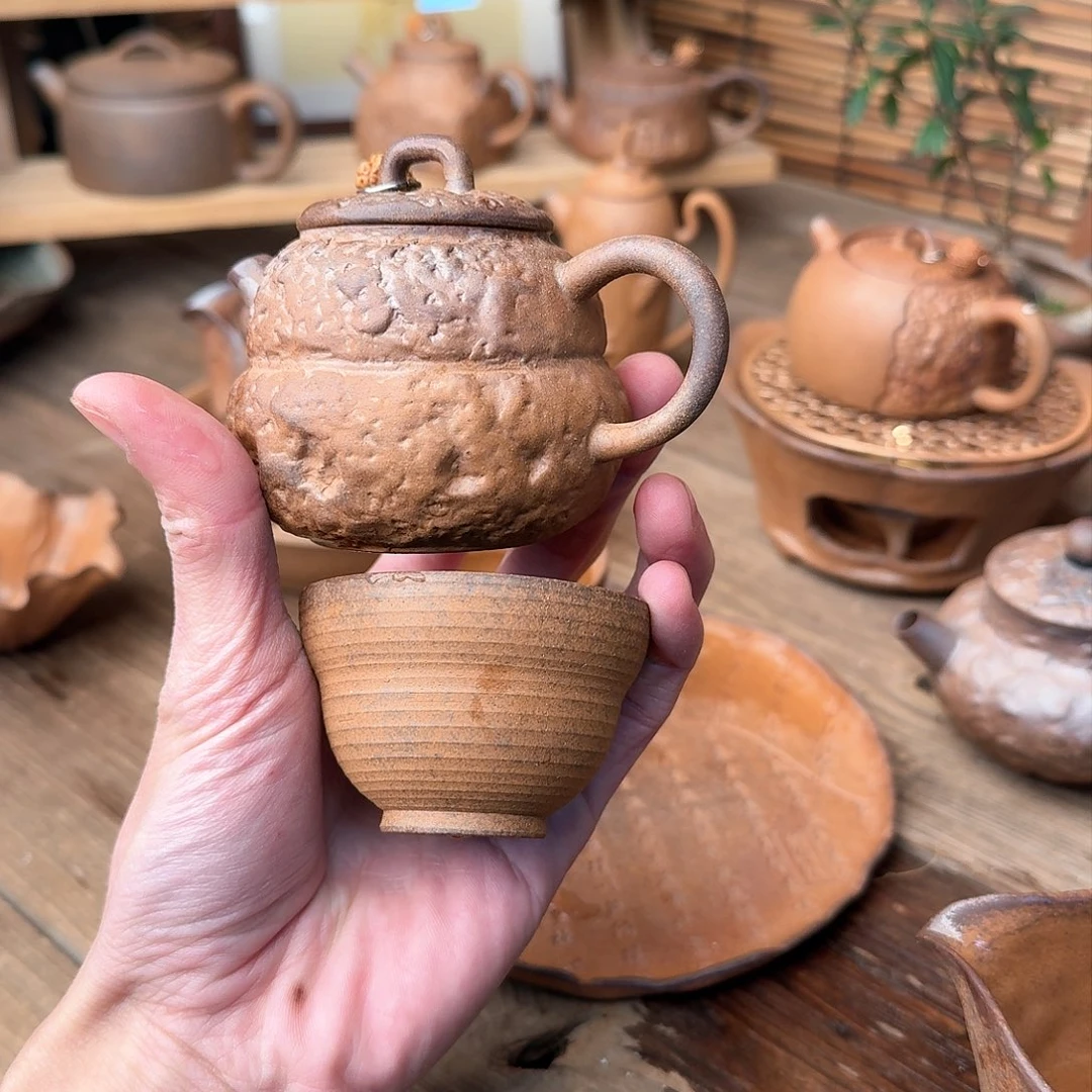 原矿老岩泥茶器系列
