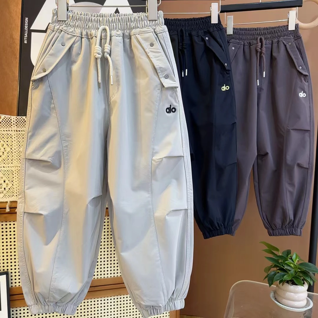 2025春秋季新款百搭洋气中大童帅气韩版休闲裤S9430