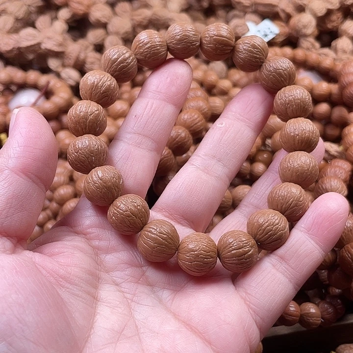 手串猴头核桃1.3同尺磨盘风羽