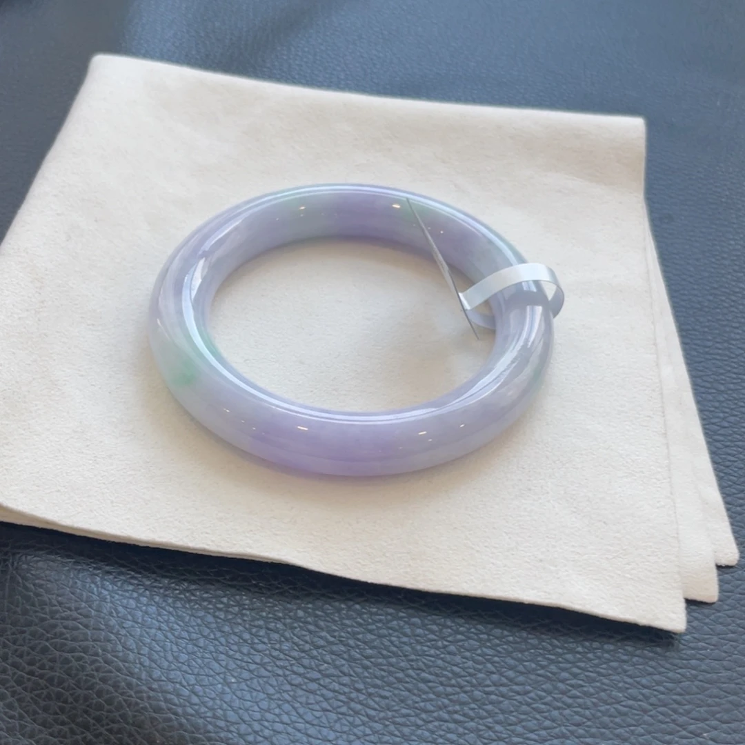 翡翠未镶嵌手镯纹60
