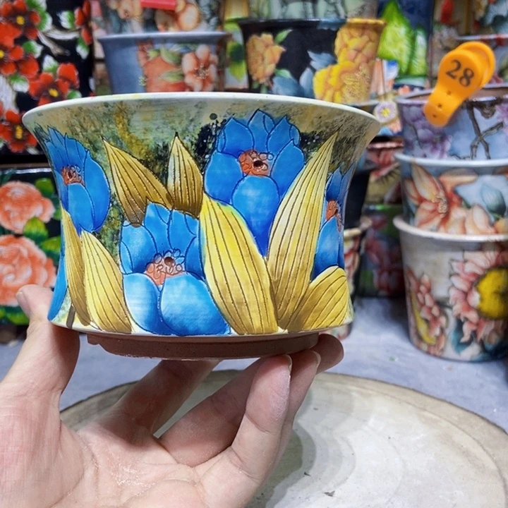 景德镇艺术手绘作品