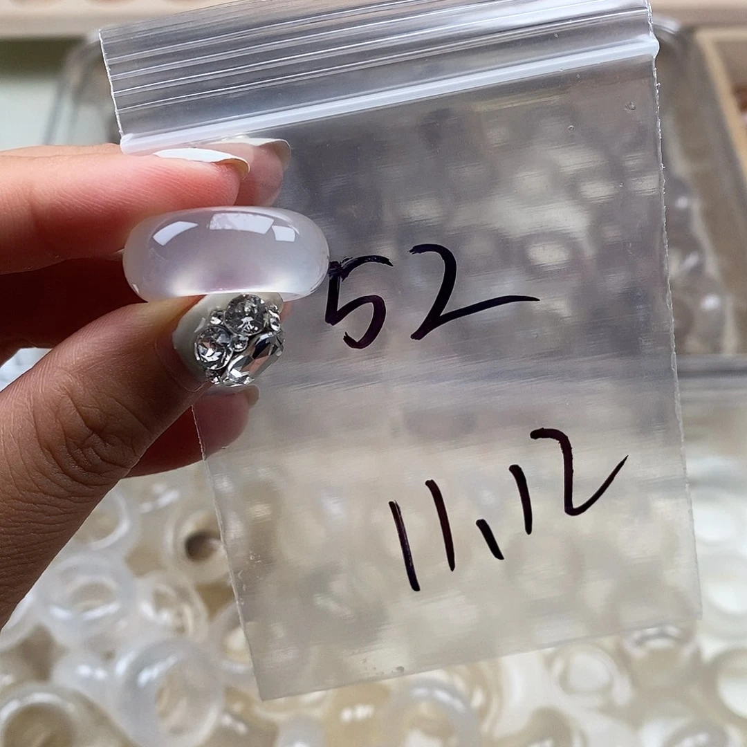 玛瑙/玉髓戒指未镶嵌