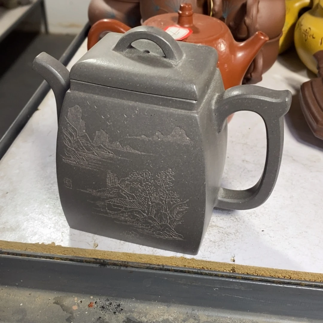 紫砂茶壶原矿手工135