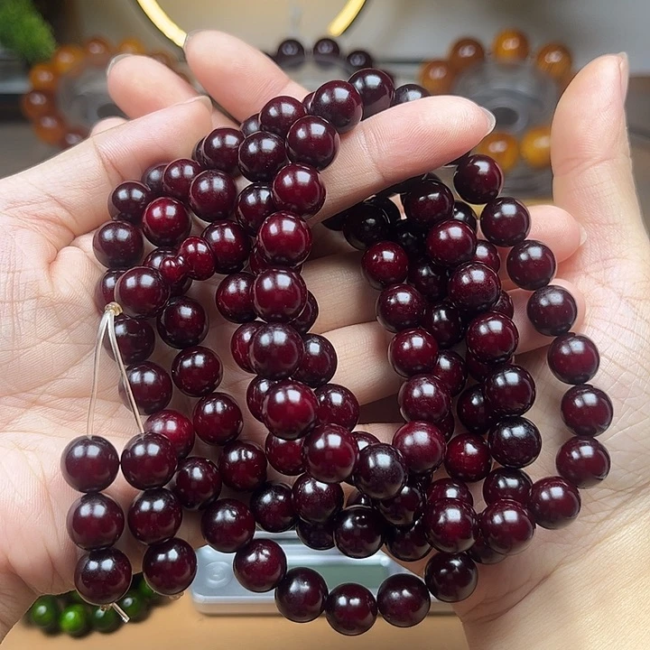 祥***贝壳杉（血龙木）手串/手链