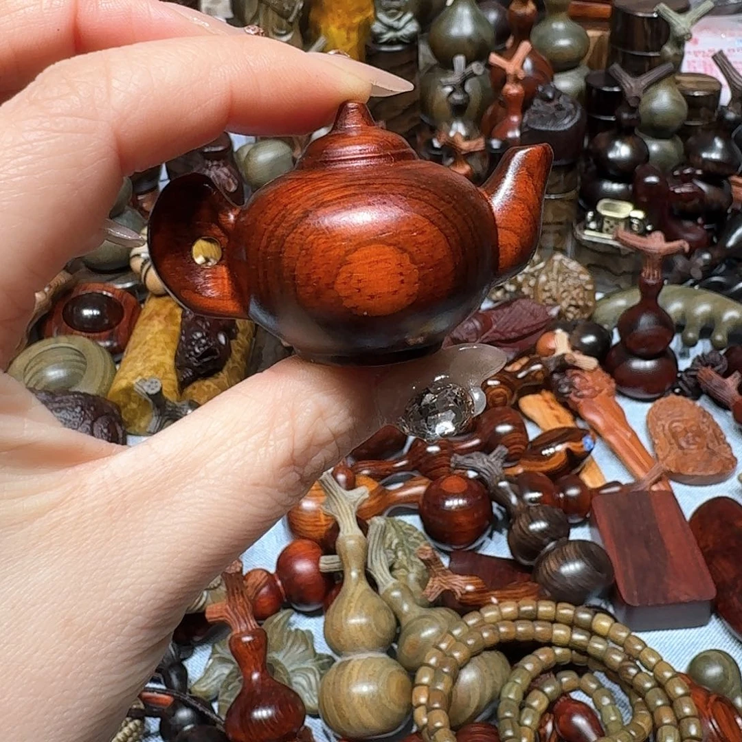 香榧木张**东非小叶把把壶