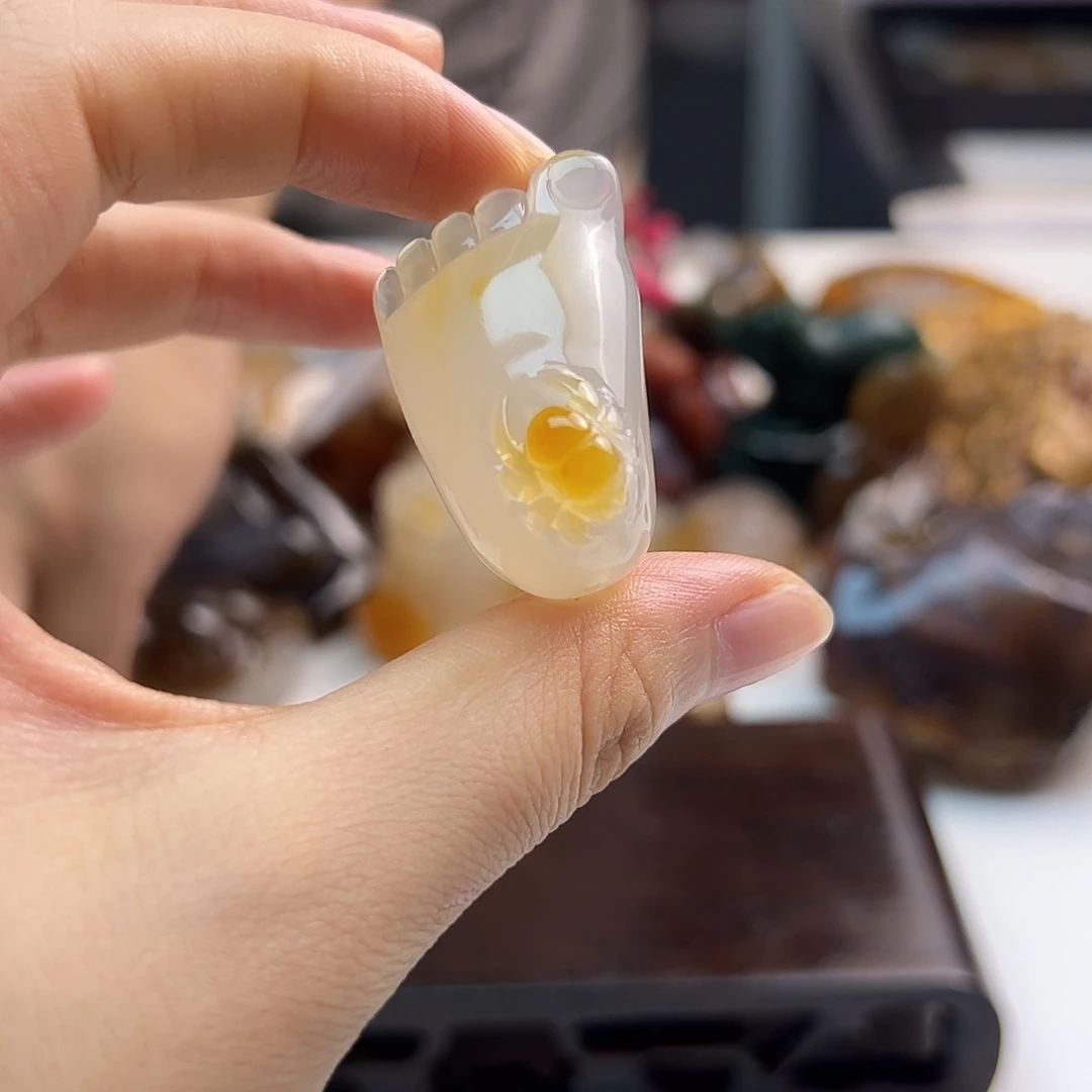 玛瑙/玉髓未镶嵌颈饰