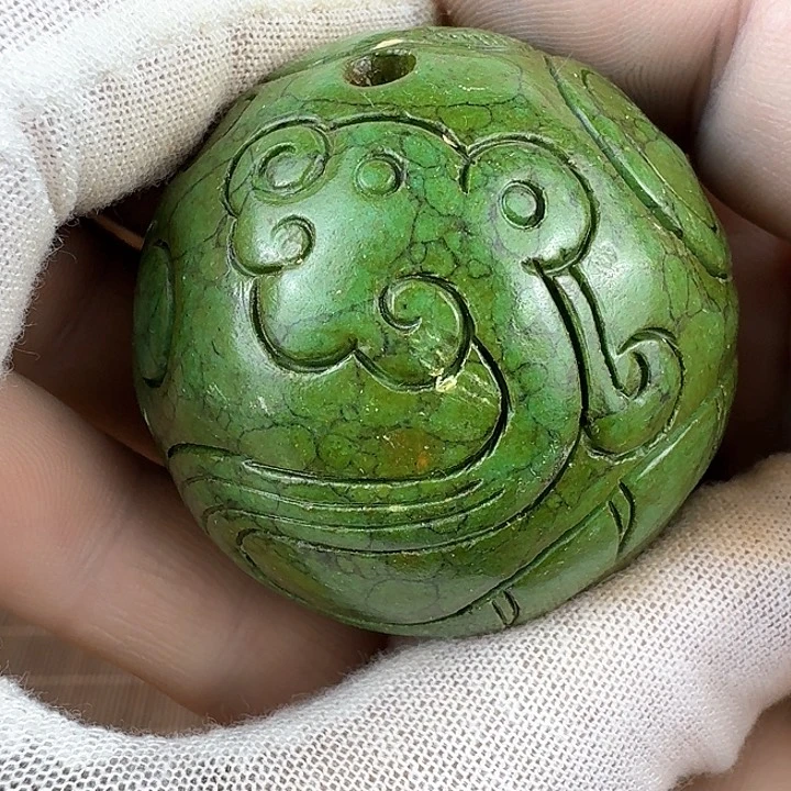 和田玉挂件未镶嵌何*埄