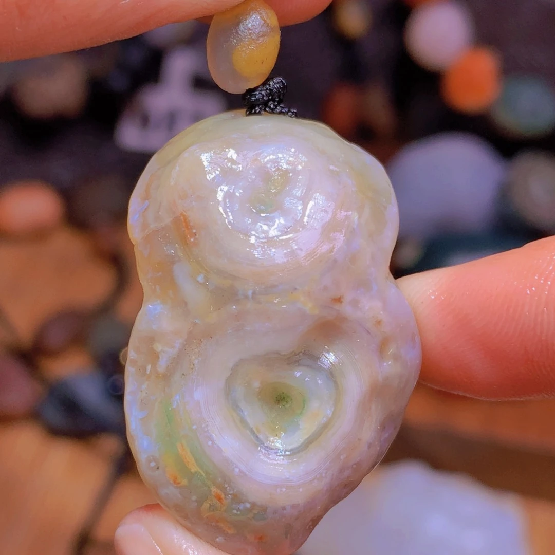 未镶嵌玛瑙/玉髓珠宝半成品