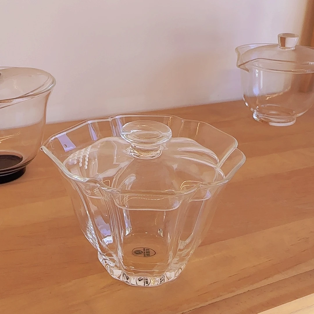 【闪购商品】高硼硅玻璃茶水分离W266白