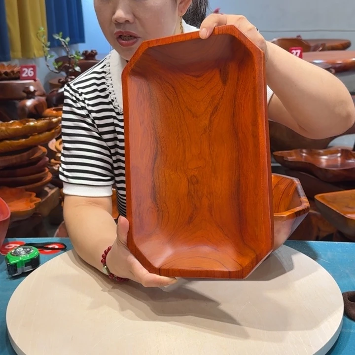 木香樟实木手工方盘