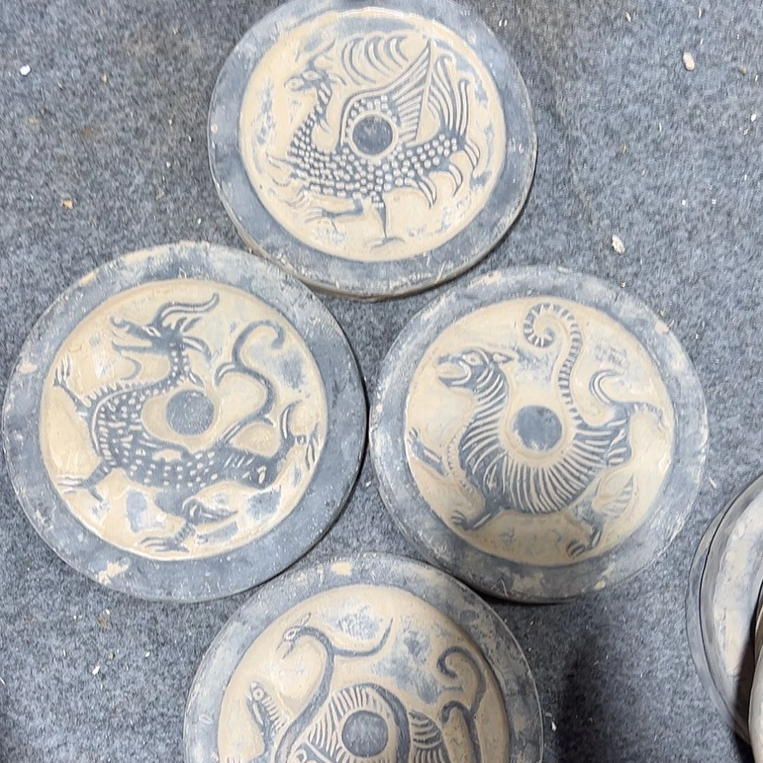 瓦当摆件茶的摆件茶具