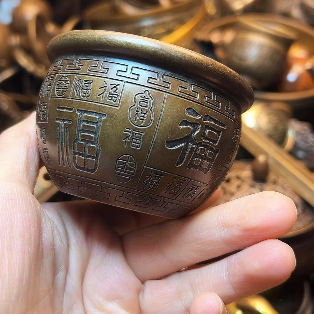 精美铜器工艺品等