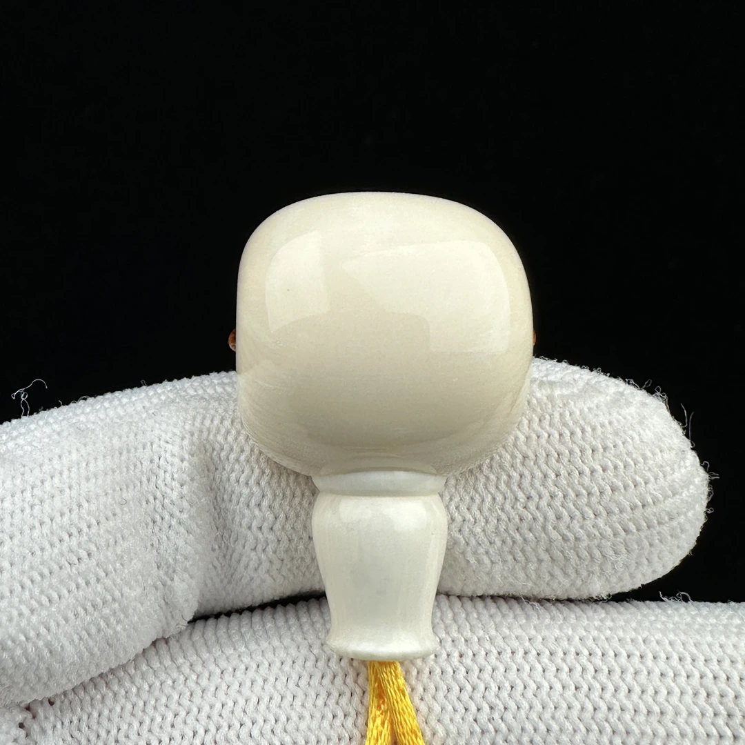 G1107天然猛犸牙三通18.8*30.8mm支持鉴定 假一罚四