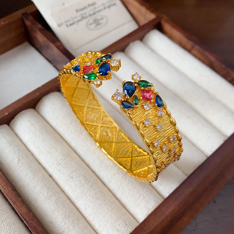 312-云上精工重工镶嵌活口手镯