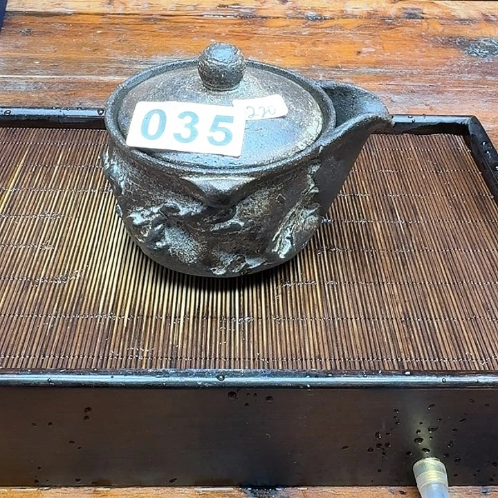 纯手工制作粗陶茶具