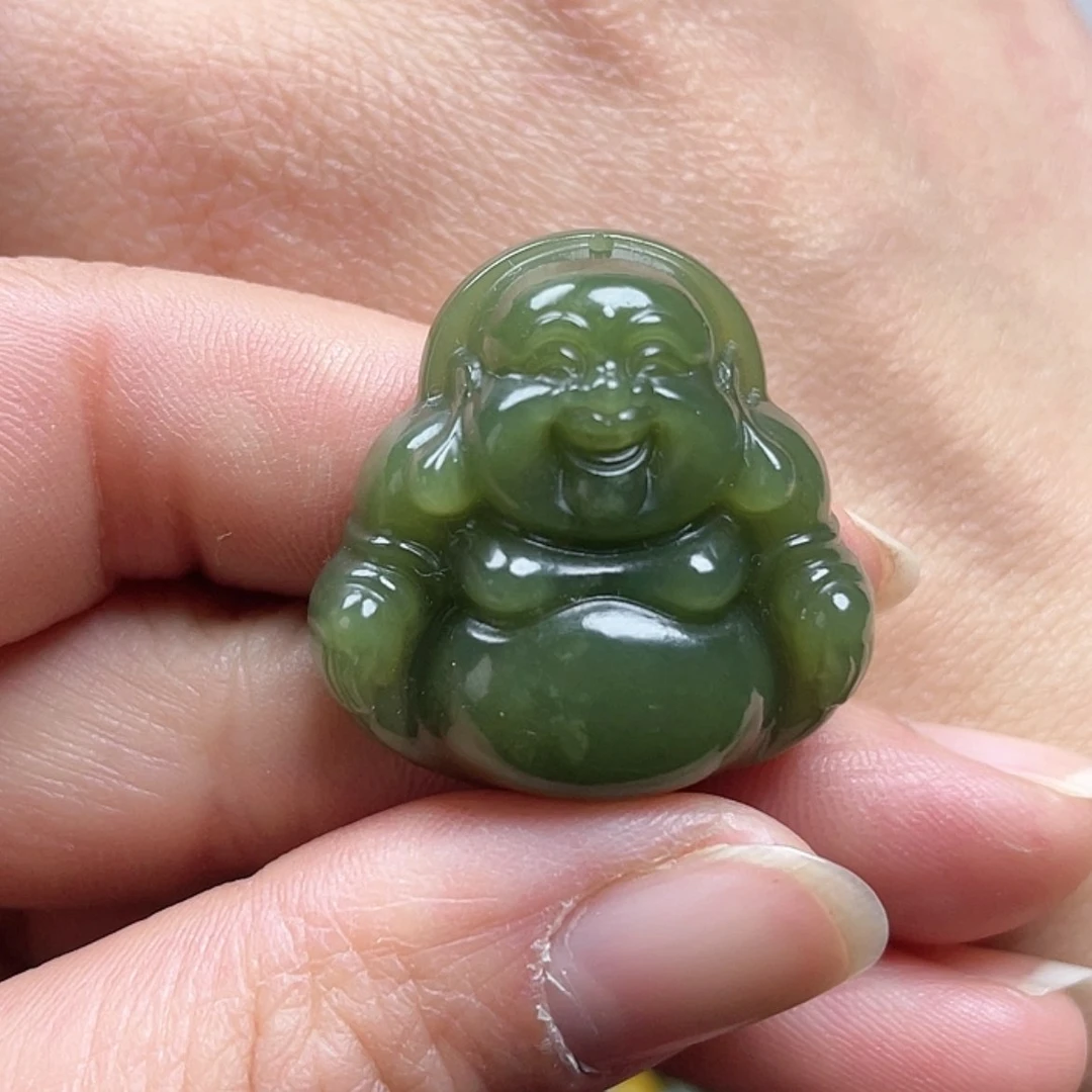 【闪购商品】和田玉颈饰未镶嵌30mm 微棉放漏