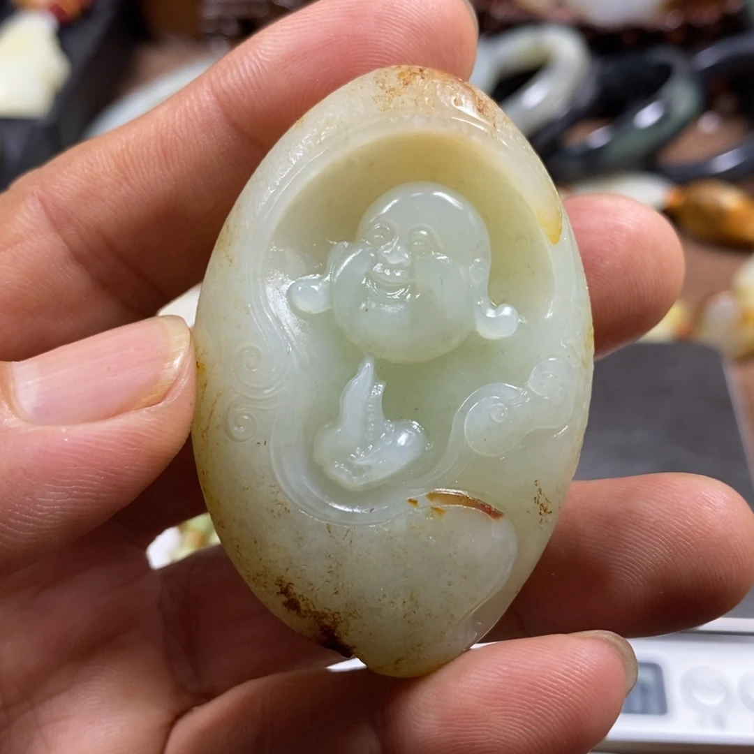 未镶嵌和田玉把件