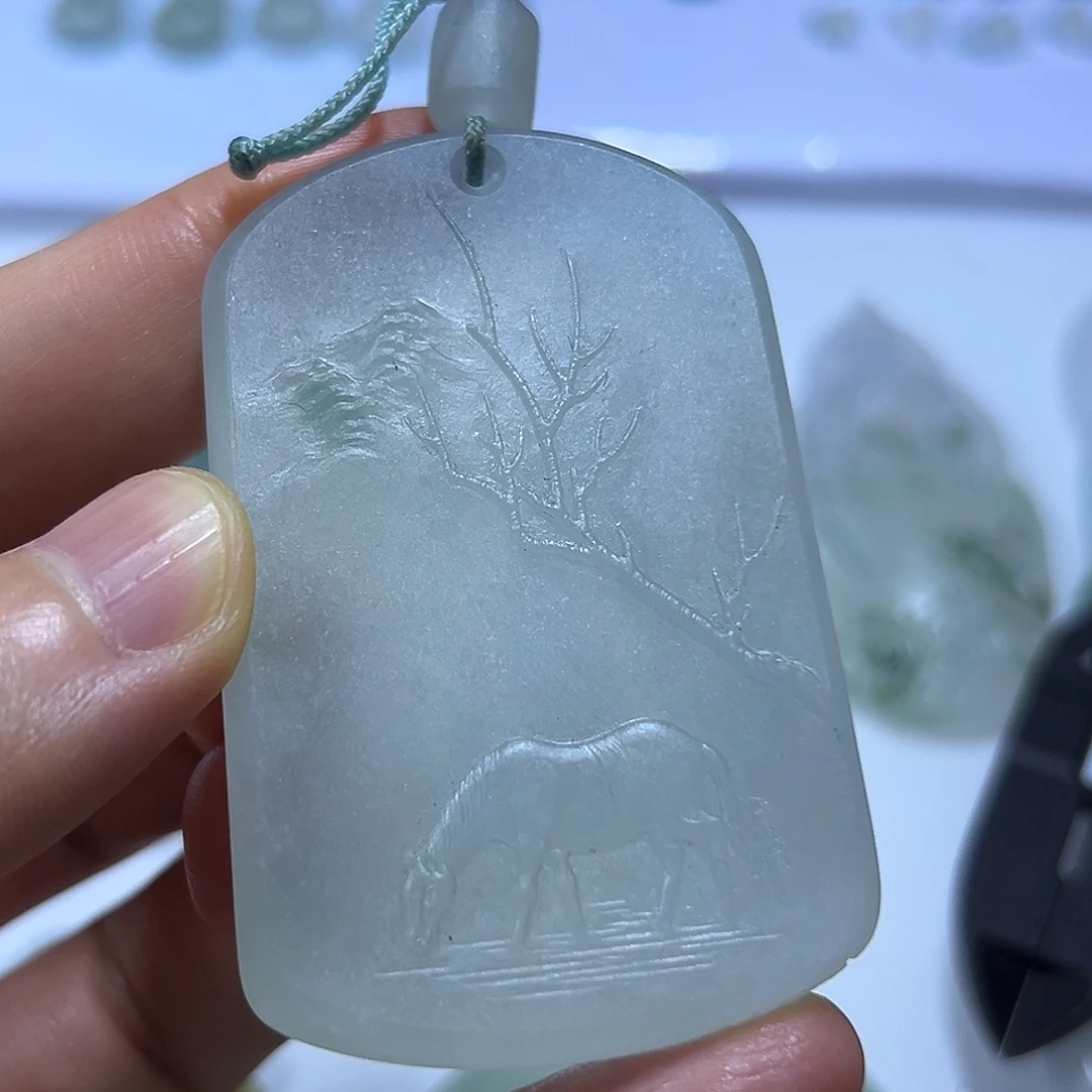 未镶嵌定制翡翠挂件