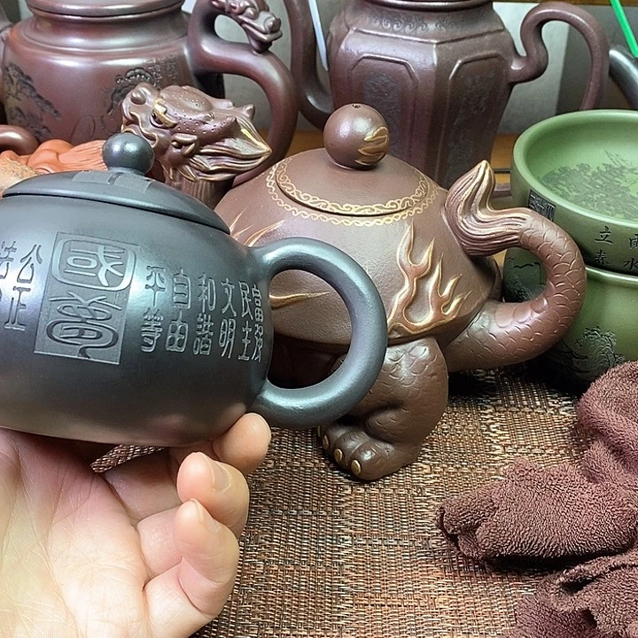 茶壶紫砂微瑕微瑕