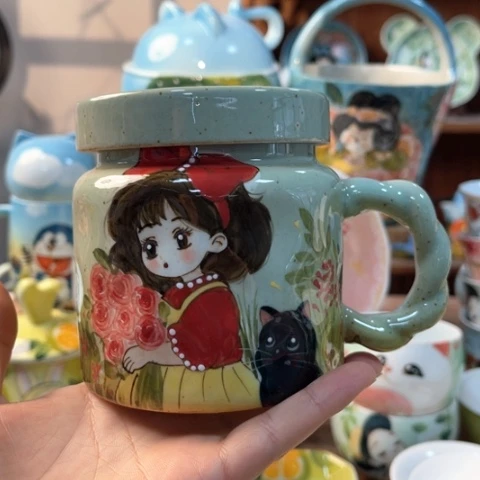 炉景德镇釉下手绘陶瓷