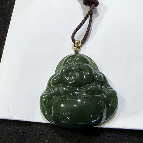 和田玉未镶嵌吊坠(不含链)