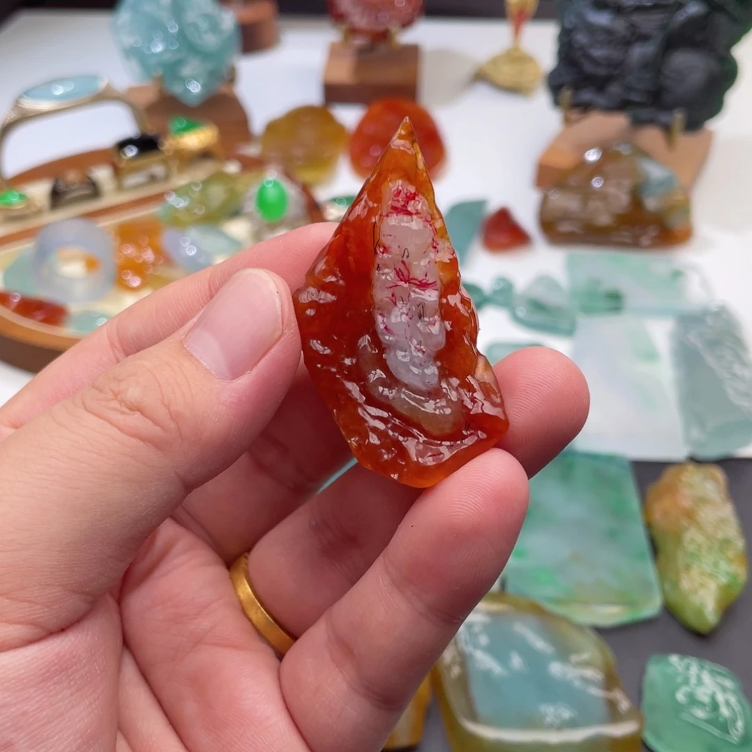 定制翡翠未镶嵌o****R包工