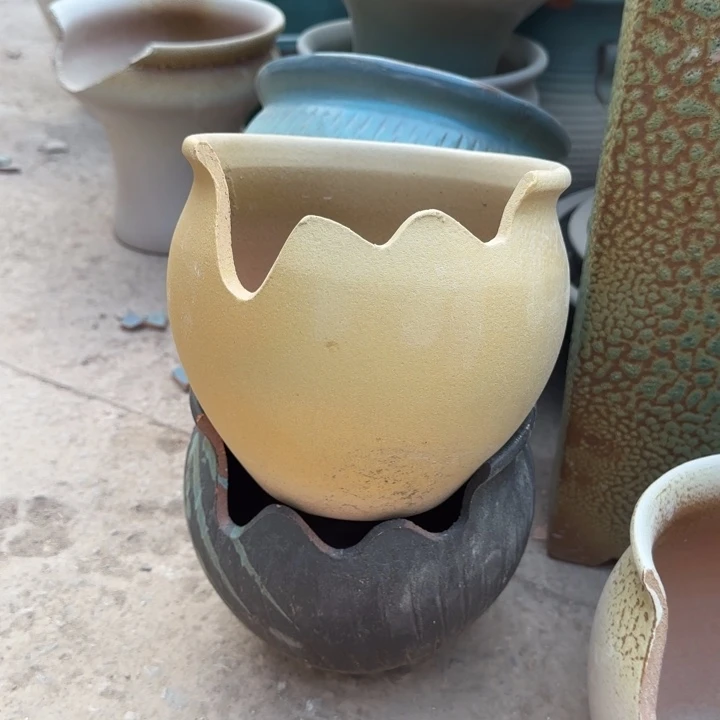 瑕疵花盆处理啦口15高15