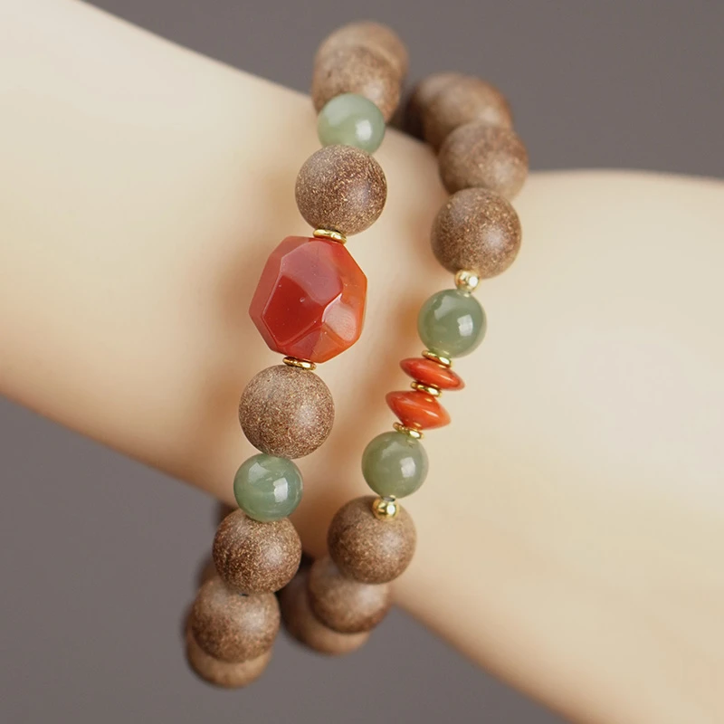 【好柿发生】新年鹅梨合香珠国风百搭气质简约非遗手串多样性发一
